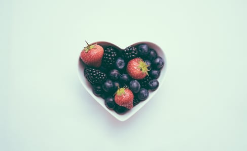 Berries are a good source of anti-oxidants.