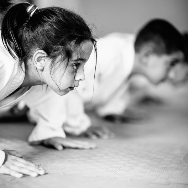 Martial arts is fun, healthy exercise for kids!