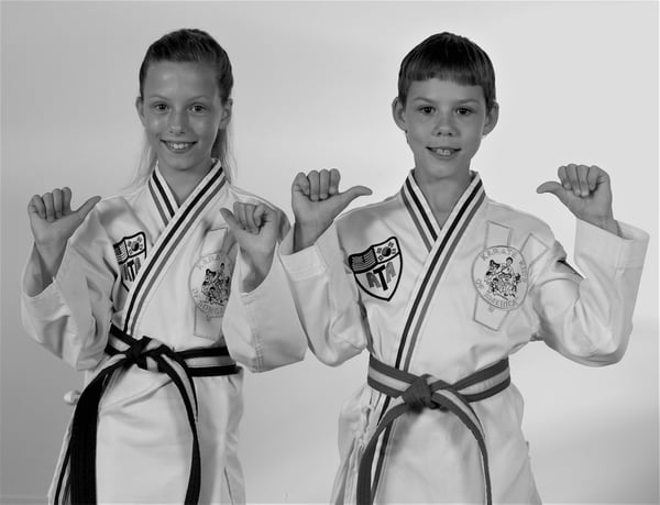 Martial arts teaches children to be confident in themselves.
