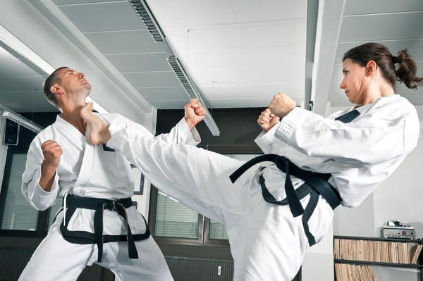 Sure, you *could* head-kick someone, but it's not a prerequisite for fitness.