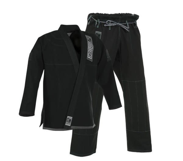 The Ambassador Brazilian Jiu-Jitsu Gi. Very snazzy.