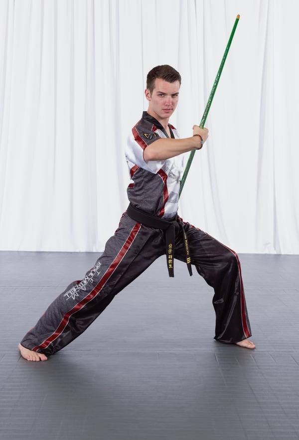 Jakcson Rudolph of Team Paul Mitchell Karate!