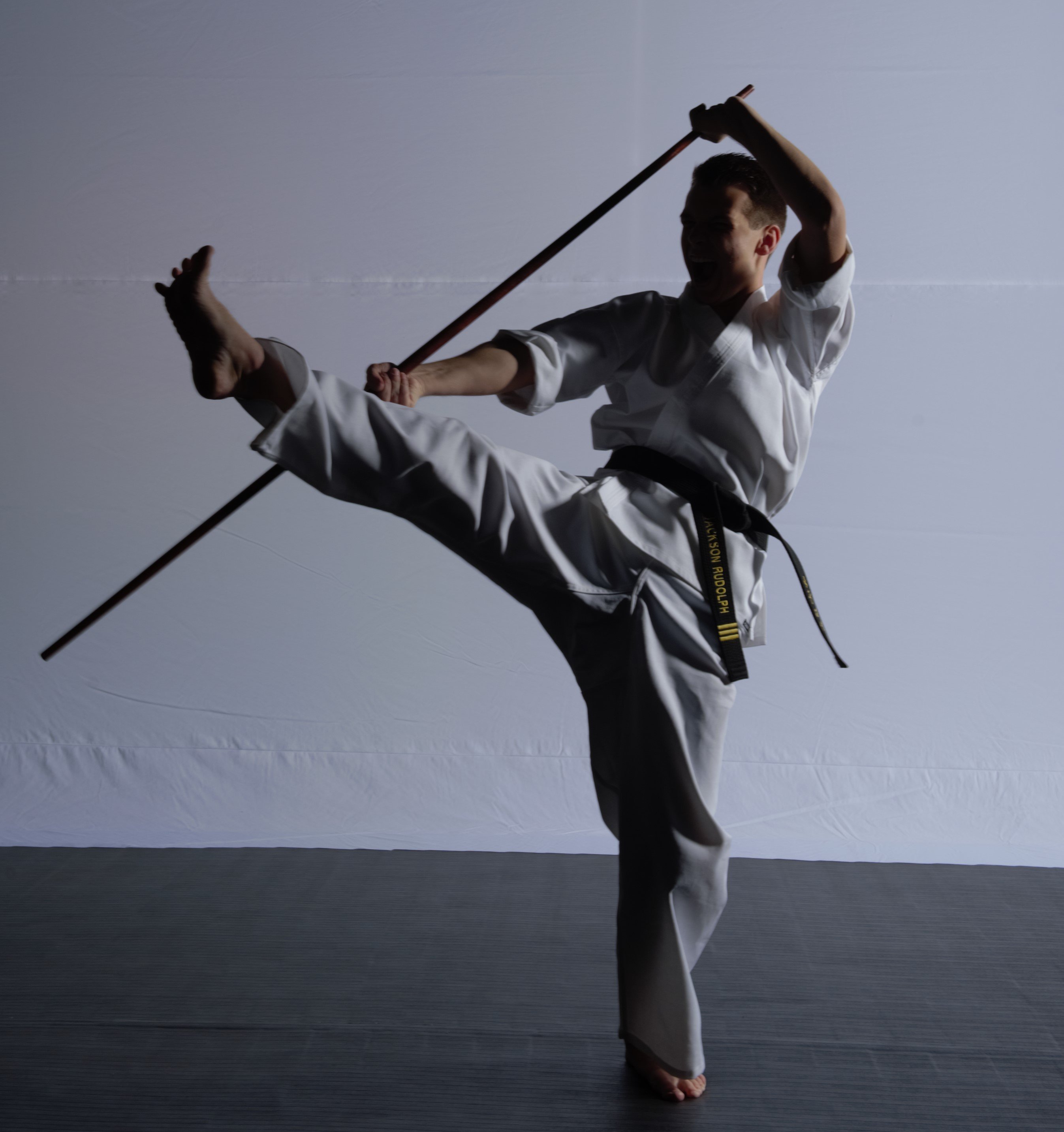 Martial Arts Rattan Wood Bo Staff Stick Karate Jo Weapon 72" 
