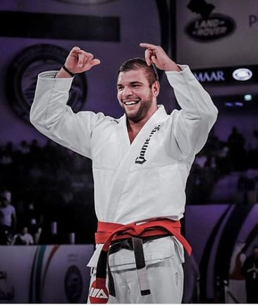 Joao Rocha, member of the Gameness Brazilian Jiu-Jitsu Pro Team.