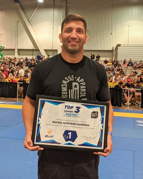 Rafael Barbosa, member of the Gameness Brazilian Jiu-Jitsu Pro Team.