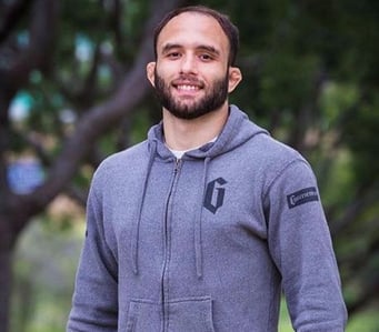 Samir Chantre, member of the Gameness Brazilian Jiu-Jitsu Pro Team.