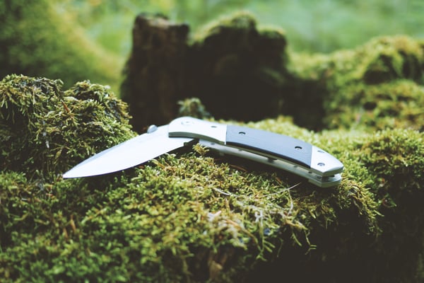Knives are great wilderness tools.