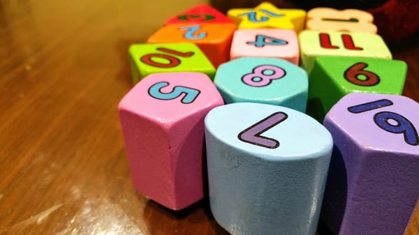 Number blocks.